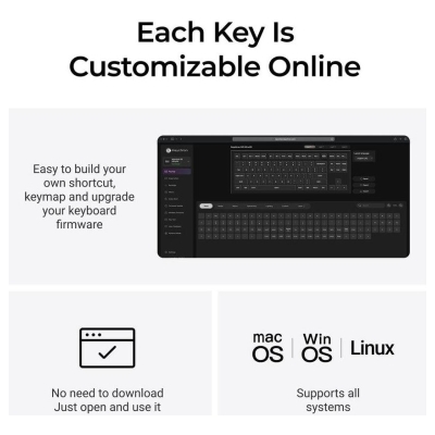 Keychron KEYBOARD WRL Q3 ULTRA/BLACK Q3U-M4 KEYCHRON