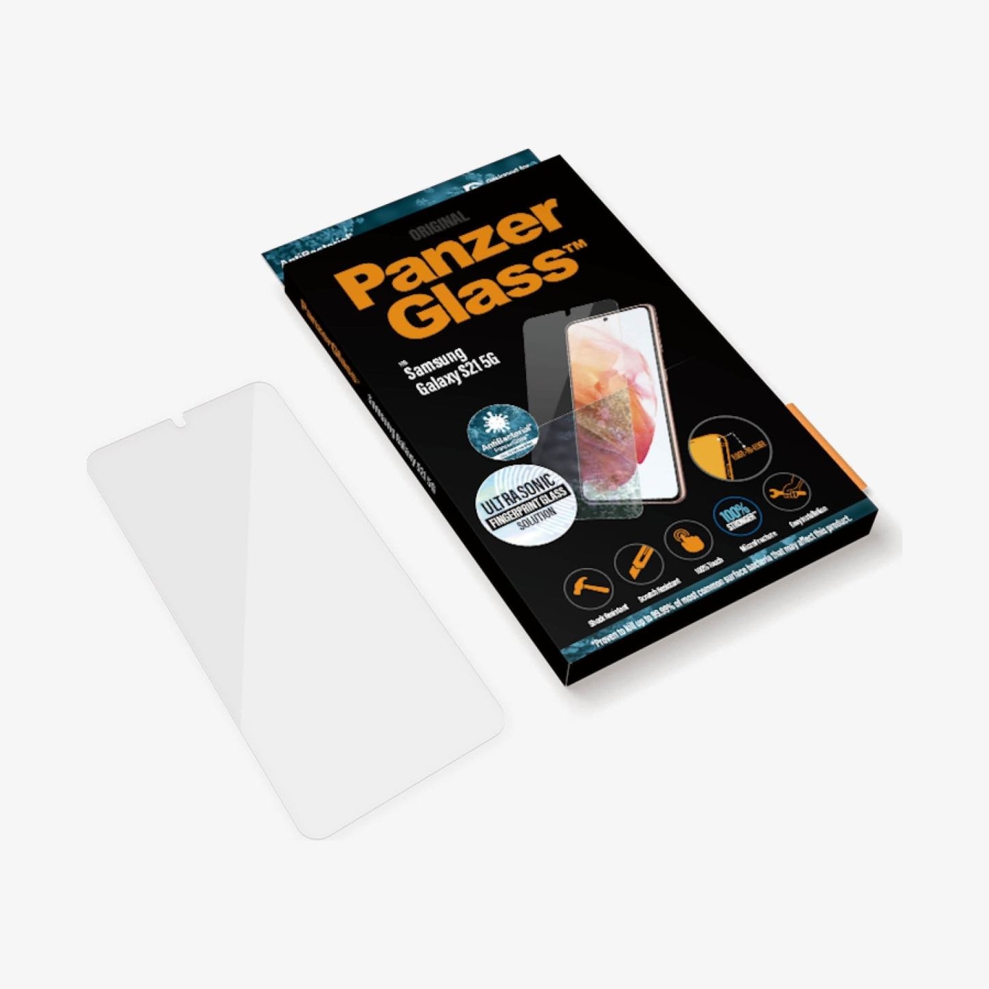 Panzerglass | Samsung | Galaxy S21 5G | Glass | Clear | Case Friendly