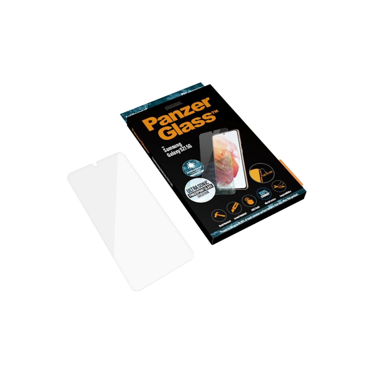 Panzerglass | Samsung | Galaxy S21 5G | Glass | Clear | Case Friendly
