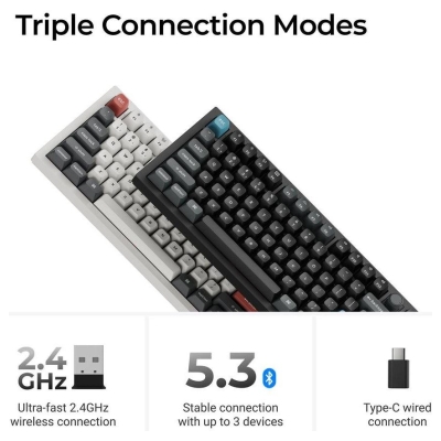 Keychron KEYBOARD WRL Q3 ULTRA/BLACK Q3U-M4 KEYCHRON