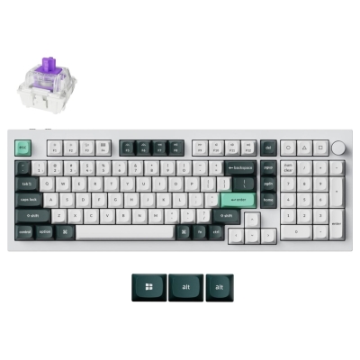 Keychron KEYBOARD WRL Q5 HE RGB/SHELL WHITE Q5H-P1 KEYCHRON