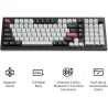 Keychron KEYBOARD WRL Q5 HE RGB/SHELL WHITE Q5H-P1 KEYCHRON