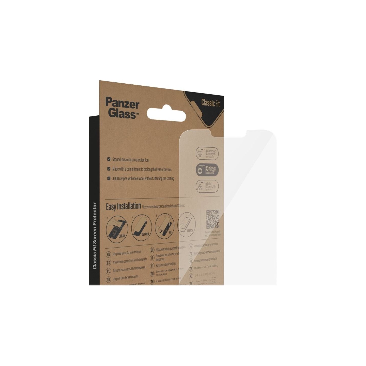 Panzerglass | Screen protector | Apple | iPhone 14 Plus/13 Pro Max | Glass | Transparent | Classic Fit