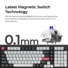 Keychron KEYBOARD WRL Q5 HE RGB/SHELL WHITE Q5H-P1 KEYCHRON