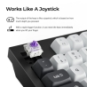 Keychron KEYBOARD WRL Q5 HE RGB/SHELL WHITE Q5H-P1 KEYCHRON