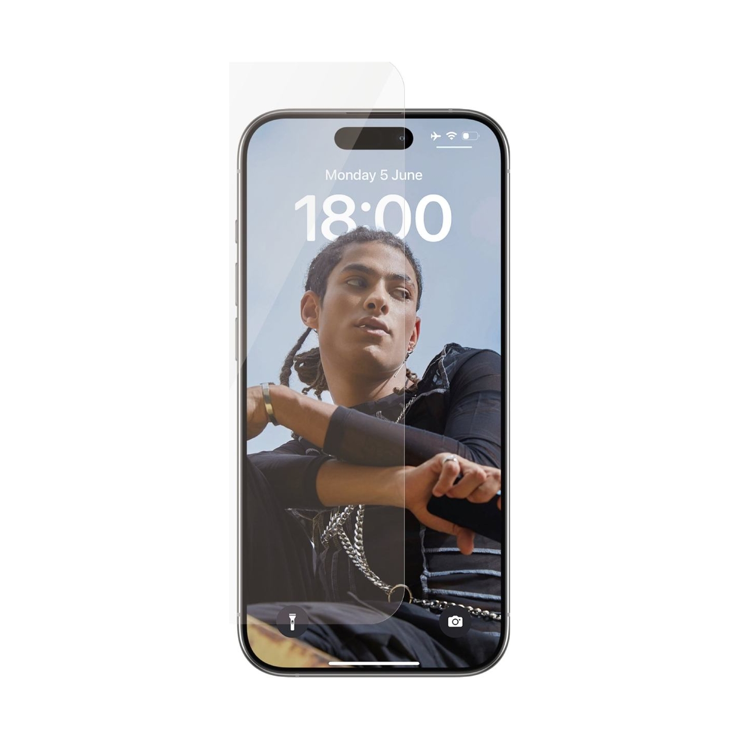 Panzerglass | SAFE | Screen protector | Apple | Iphone15 PRO | Glass | Clear | Ultra-Wide Fit