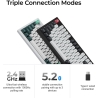 Keychron KEYBOARD WRL Q5 HE RGB/SHELL WHITE Q5H-P1 KEYCHRON