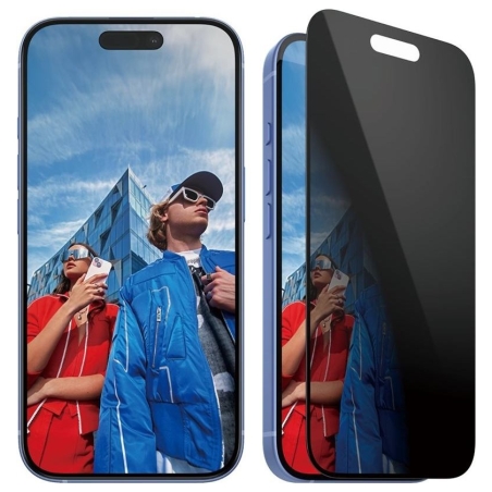 Panzerglass Screen protector | Apple | iPhone 16/iPhone 15 | Glass | Black | Ultra-Wide Fit