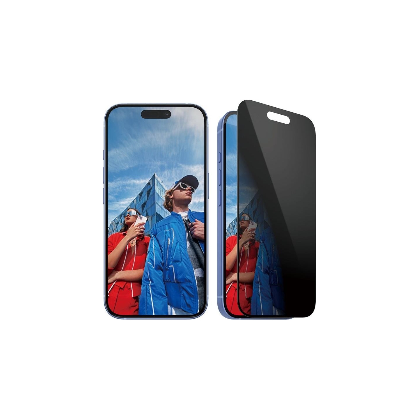 Panzerglass Screen protector | Apple | iPhone 16/iPhone 15 | Glass | Black | Ultra-Wide Fit