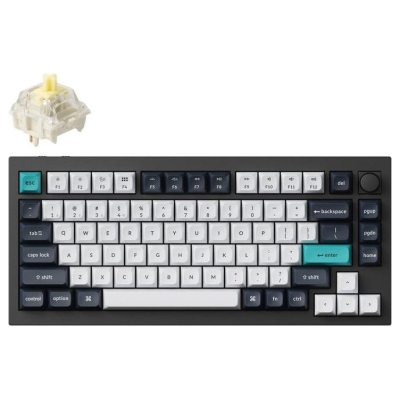 Keychron KEYBOARD WRL Q1 MAX RGB/CARBON BLACK Q1M-M4 KEYCHRON