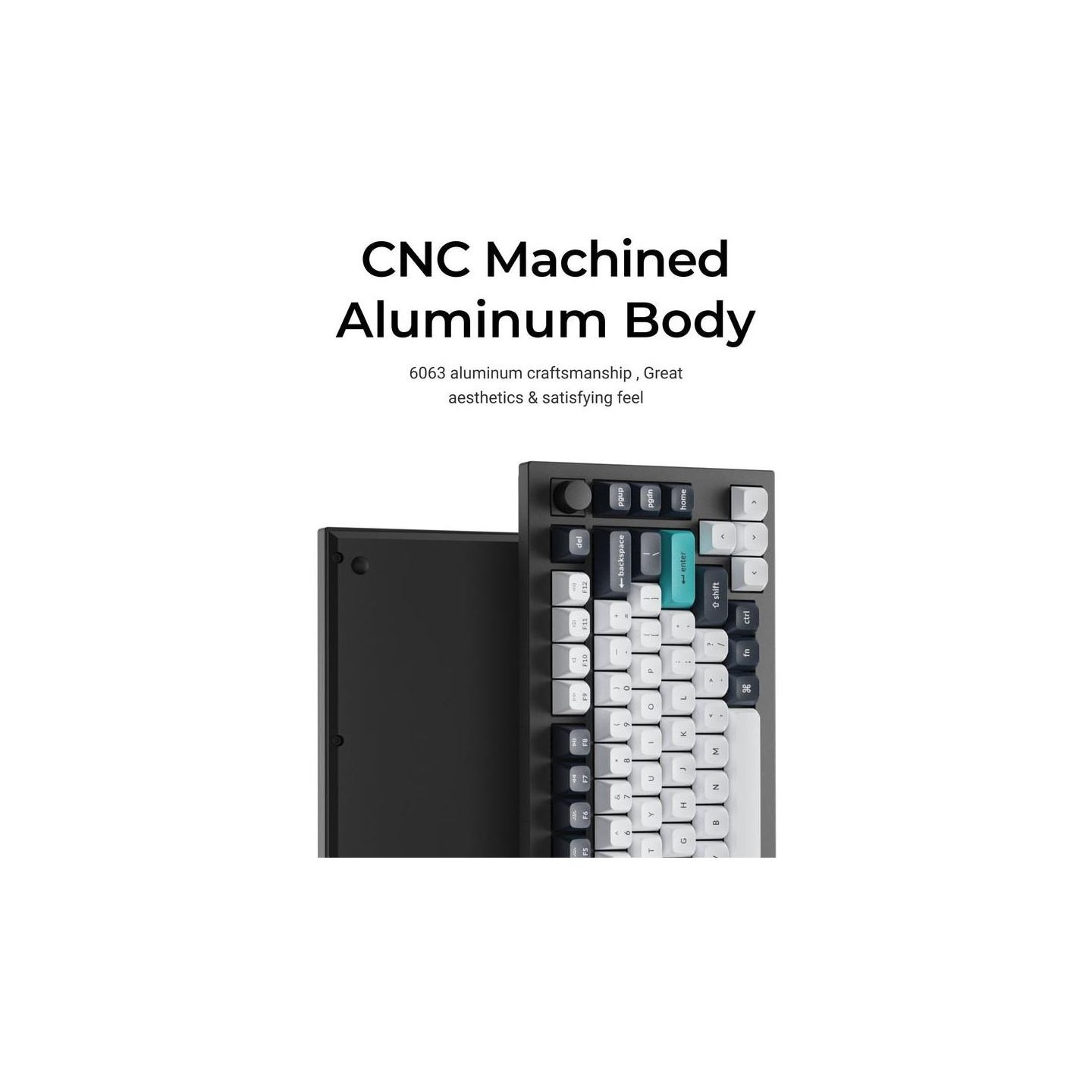 Keychron KEYBOARD WRL Q1 MAX RGB/CARBON BLACK Q1M-M4 KEYCHRON