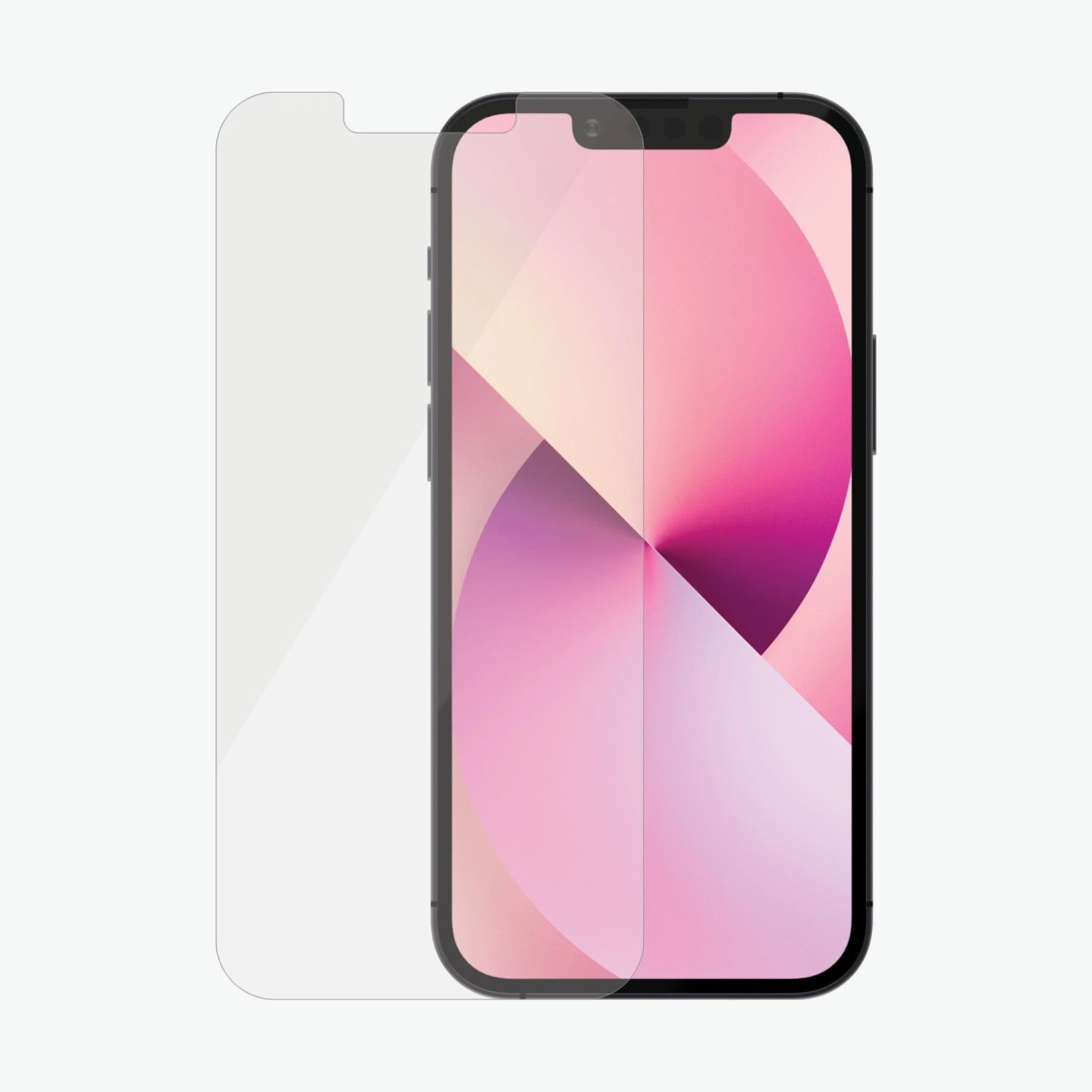 Panzerglass | Clear Screen Protector | Apple | iPhone 13 Mini | Tempered glass | Antibacterial glass; Resistant to scratches and