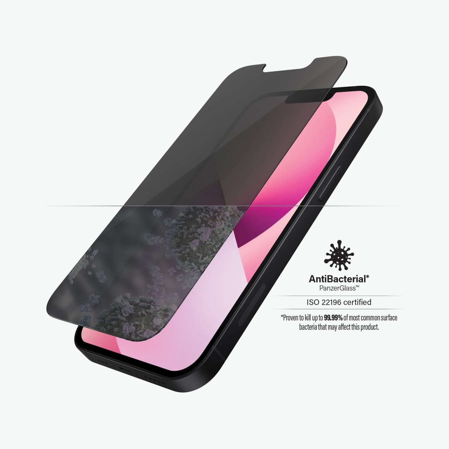 Panzerglass | Apple | iPhone 13 Mini | Tempered glass | Black | Crystal clear; Resistant to scratches and bacteria; Shock absorb