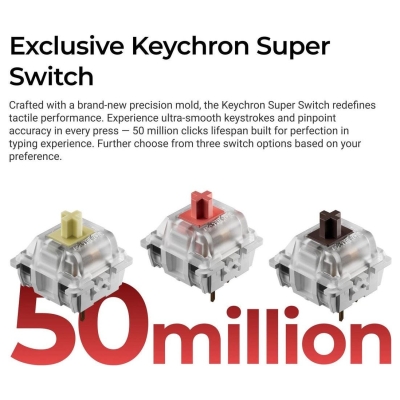 Keychron KEYBOARD WIRED C3 PRO RGB/RETRO C3PX-H1 KEYCHRON