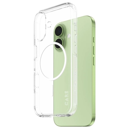 Panzerglass Flagship Case | Back cover | Apple | iPhone 17 | Recycled plastic | Transparent | Urban Explorer w. White MagSafe