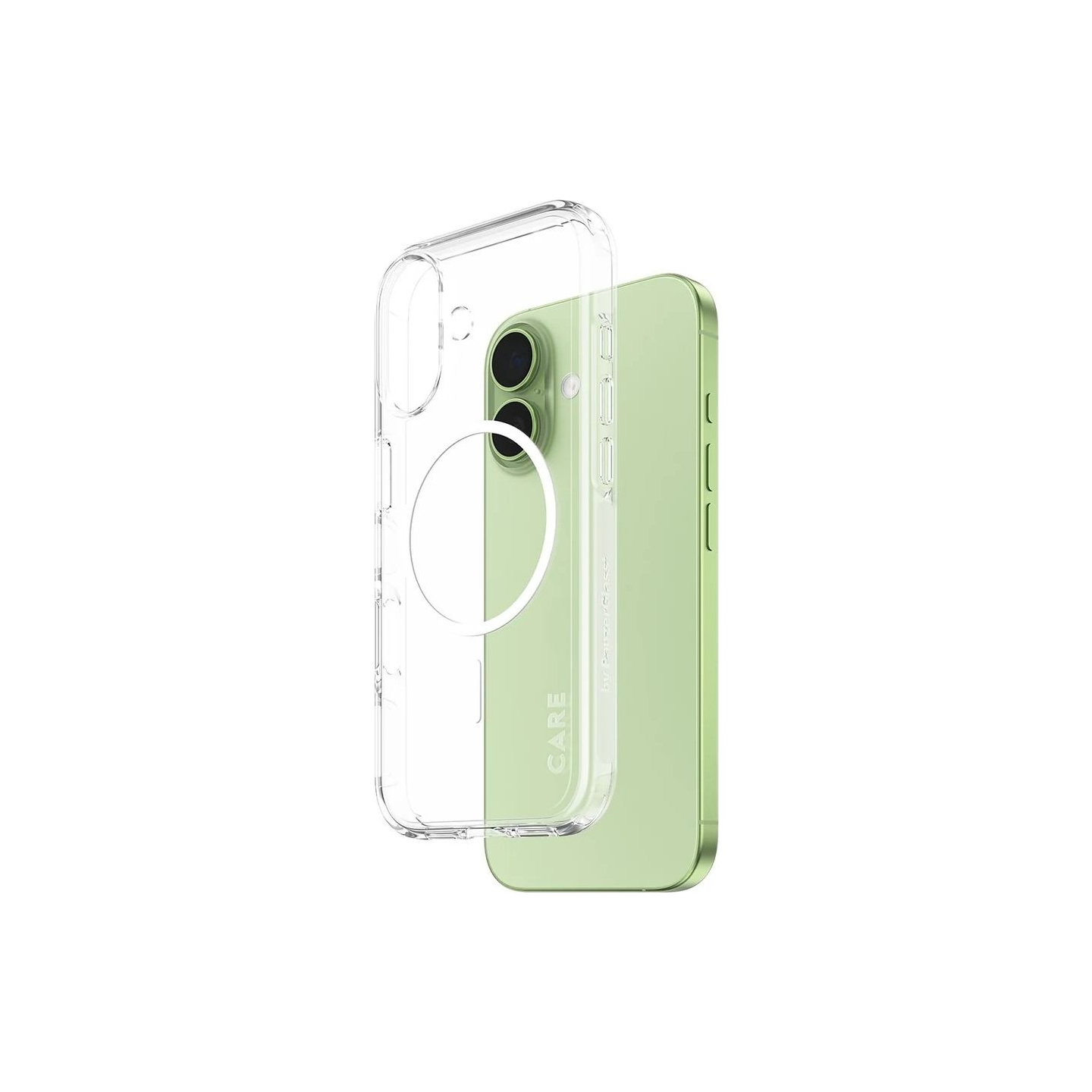 Panzerglass Flagship Case | Back cover | Apple | iPhone 17 | Recycled plastic | Transparent | Urban Explorer w. White MagSafe