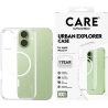 Panzerglass Flagship Case | Back cover | Apple | iPhone 17 | Recycled plastic | Transparent | Urban Explorer w. White MagSafe