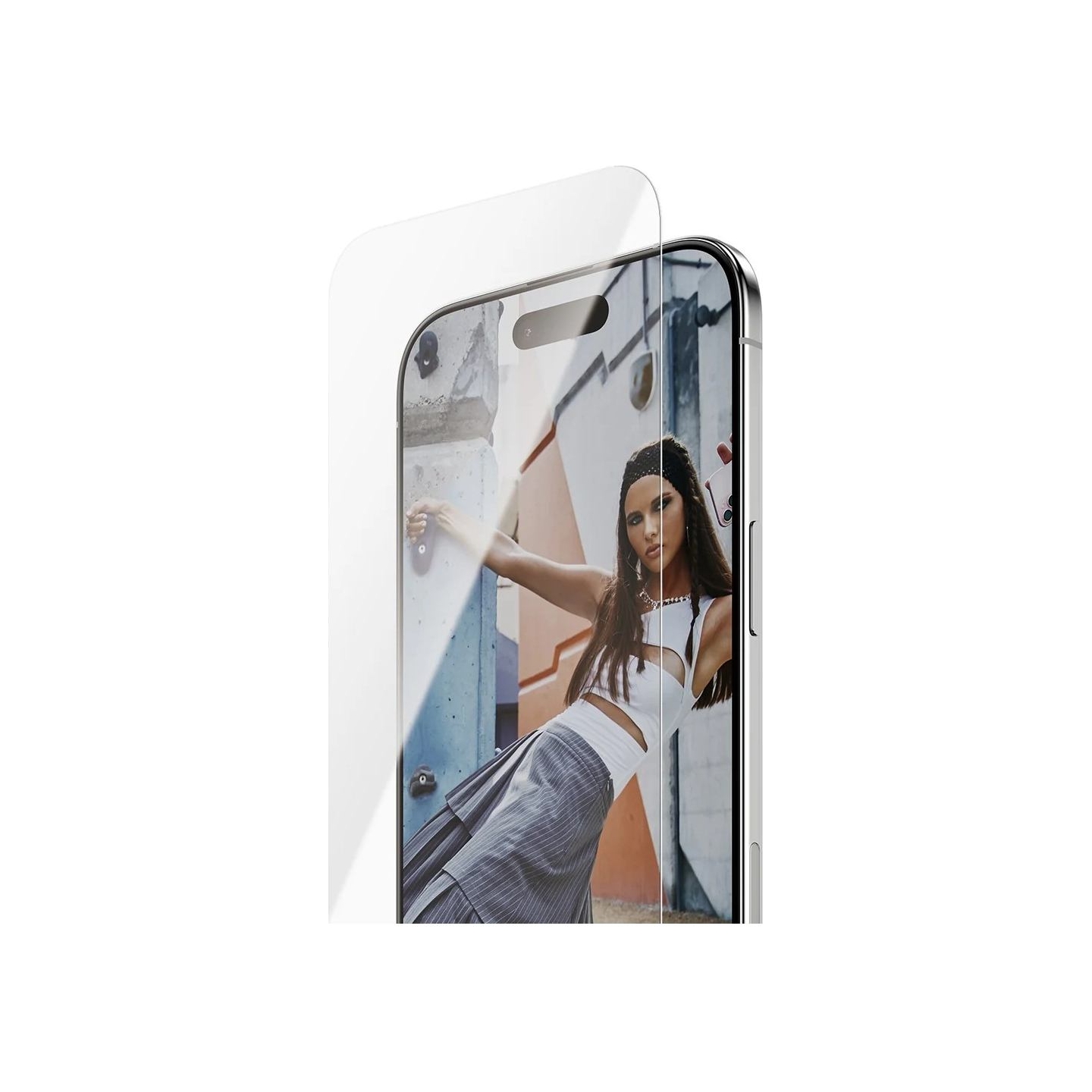 Panzerglass Screen protector | Apple | iPhone Air | Glass | Transparent | Ultra-Wide Fit w. EasyAligner