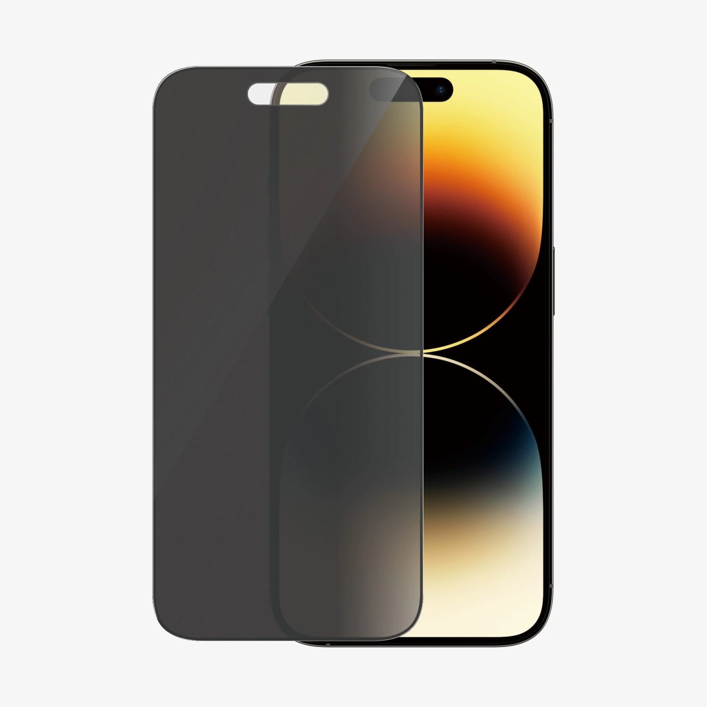 Panzerglass | Screen protector | Apple | iPhone 14 Pro | Glass | Black | Ultra-Wide Fit; Easy installation; Privacy Filter; Fing