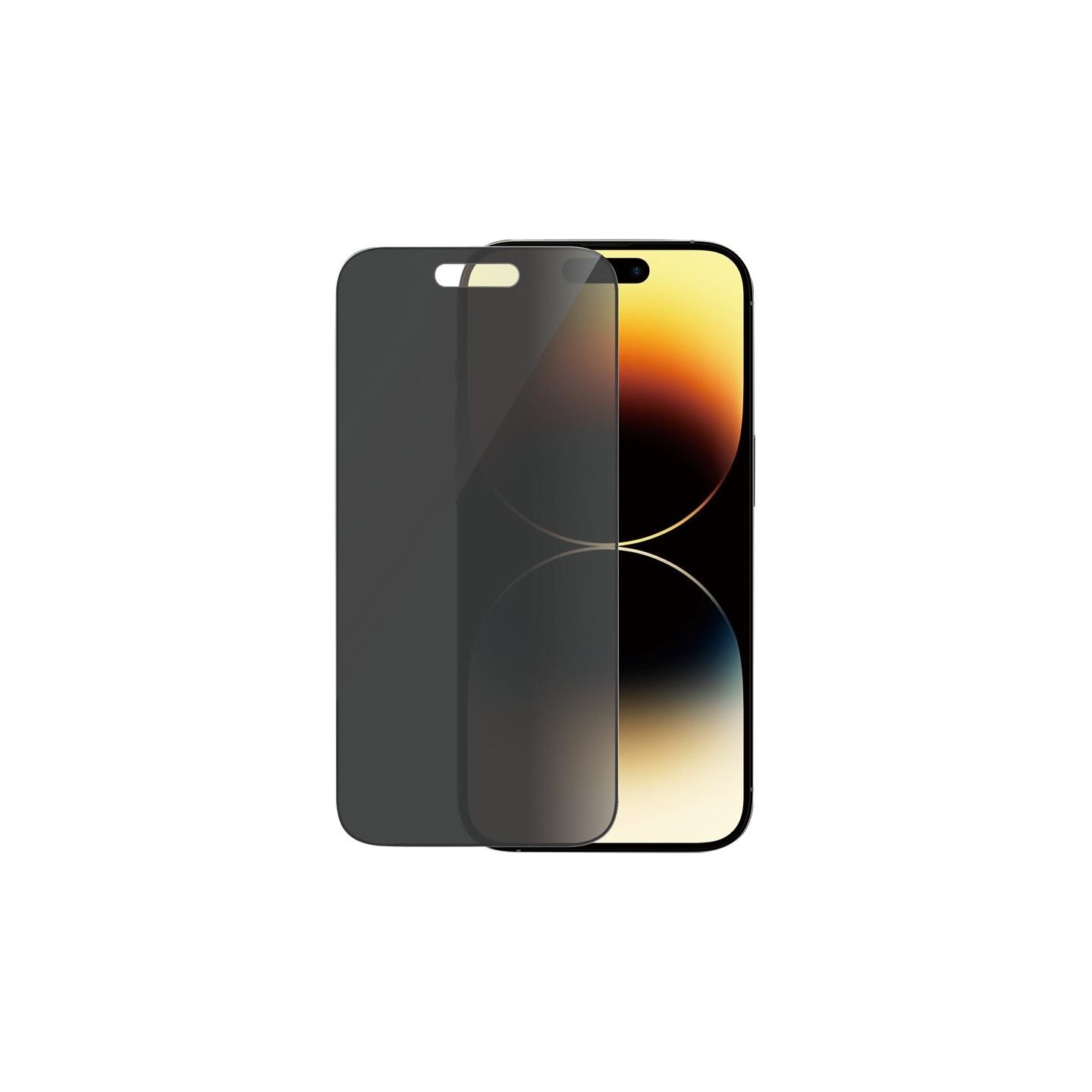 Panzerglass | Screen protector | Apple | iPhone 14 Pro | Glass | Black | Ultra-Wide Fit; Easy installation; Privacy Filter; Fing