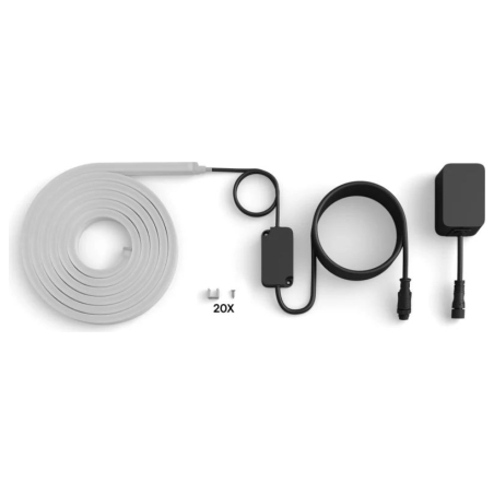 Philips Hue Neon Lightstrip for outdoor use, 5 m | 30 W | Bluetooth, Zigbee