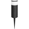Philips Hue WCA Calla Outdoor Bollard, Black | 8 W | 2000-6500 Hue White Colour Ambiance