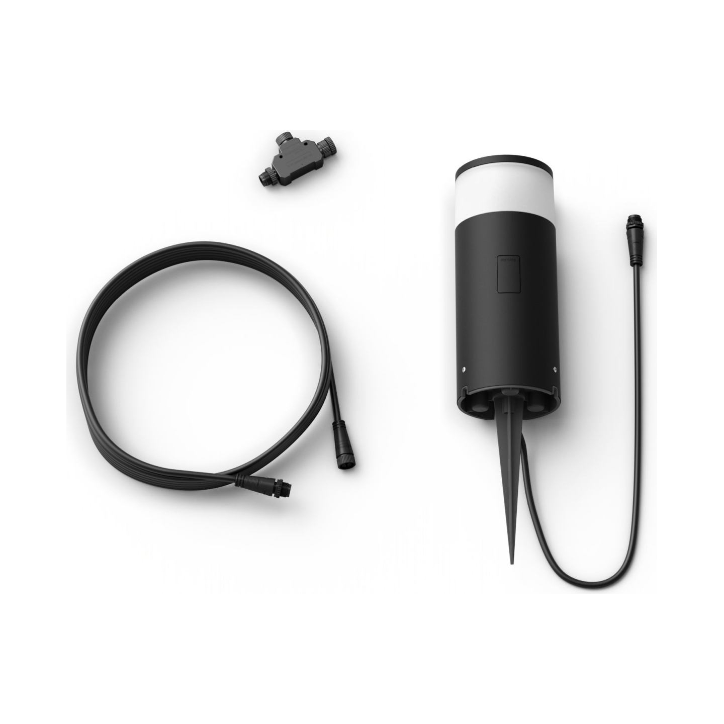 Philips Hue WCA Calla Outdoor Bollard, Black | 8 W | 2000-6500 Hue White Colour Ambiance