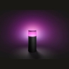 Philips Hue WCA Calla Outdoor Bollard, Black | 8 W | 2000-6500 Hue White Colour Ambiance