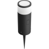 Philips Hue WCA Calla Outdoor Bollard, Black | 8 W | 2000-6500 Hue White Colour Ambiance