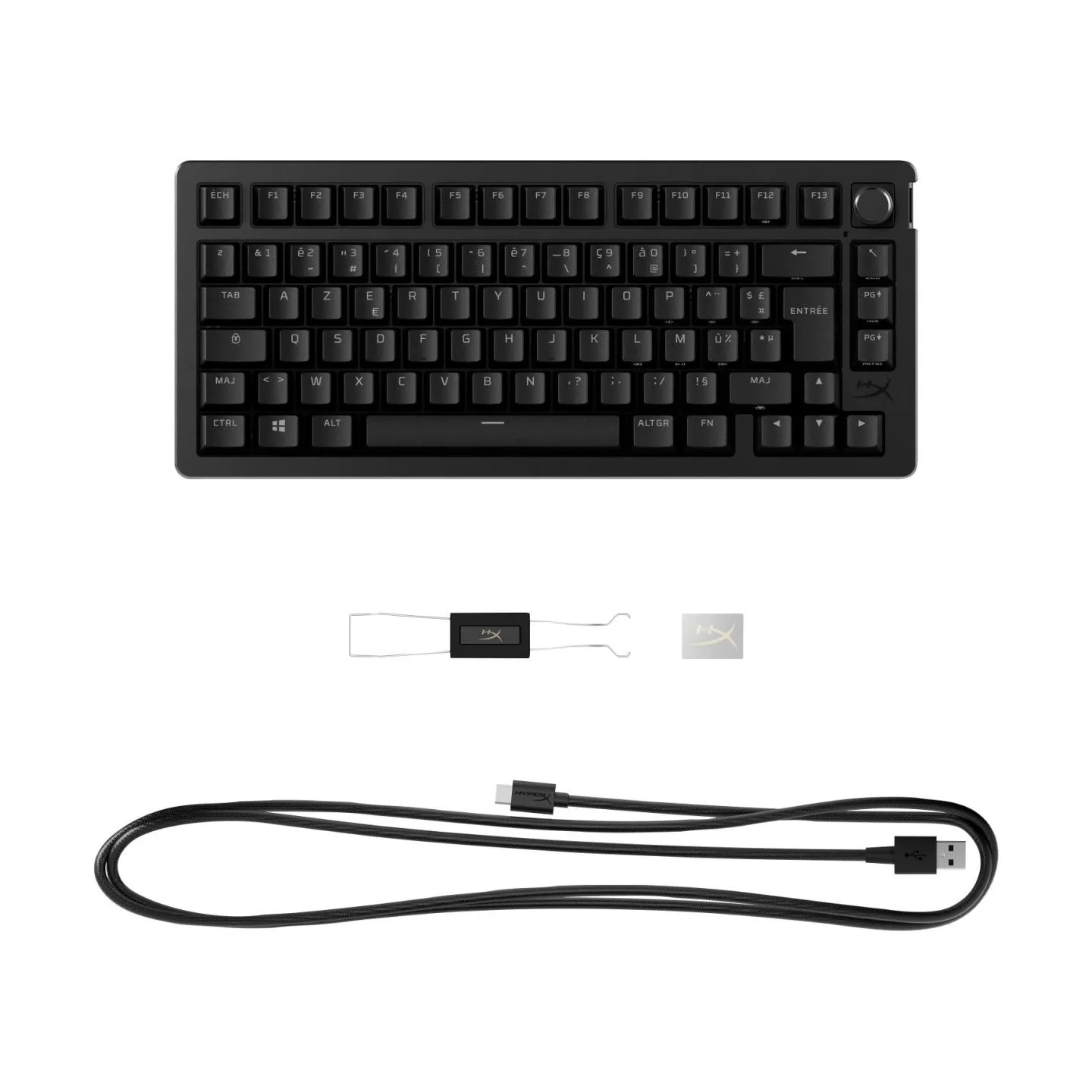 Hyperx KEYBOARD ALLOY RISE 75 S BLACK/7G7A4AA#ABA HYPERX