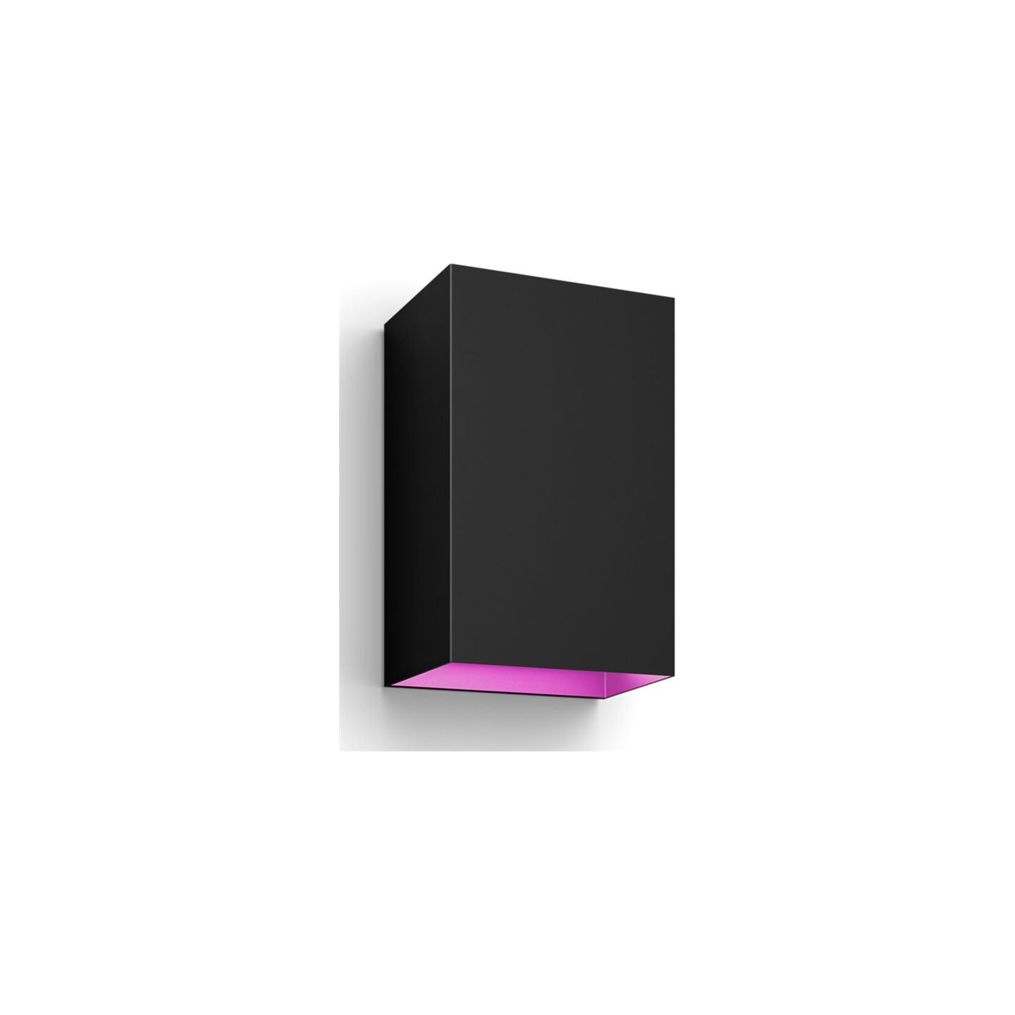 Philips Hue WCA Resonate Outdoor Wall Lantern, Black | 8 W | 2000-6500 Hue White Colour Ambiance