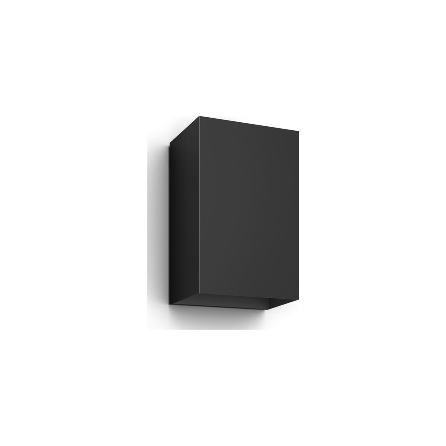 Philips Hue WCA Resonate Outdoor Wall Lantern, Black | 8 W | 2000-6500 Hue White Colour Ambiance