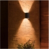 Philips Hue WCA Resonate Outdoor Wall Lantern, Black | 8 W | 2000-6500 Hue White Colour Ambiance