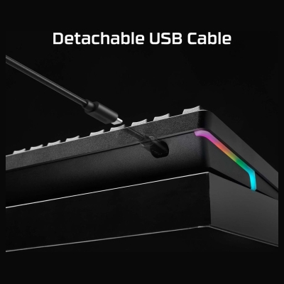 Hyperx KEYBOARD ALLOY RISE 75 S BLACK/7G7A4AA#ABA HYPERX