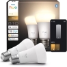 Philips Hue W 810 A60 2P EU | E27 | 7 W | Warm white to cool white light | Bluetooth, Zigbee