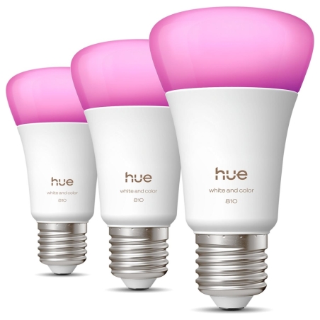 Philips Hue WCA 810 A60 3P EU | E27 | 6 W | Bluetooth, Zigbee