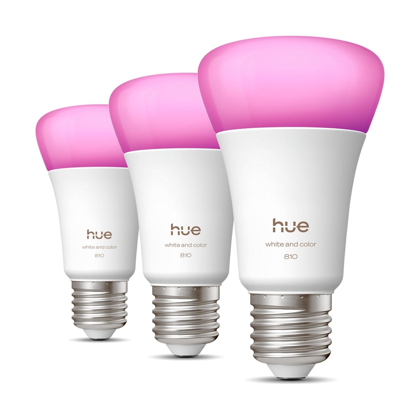 Philips Hue WCA 810 A60 3P EU | E27 | 6 W | Bluetooth, Zigbee