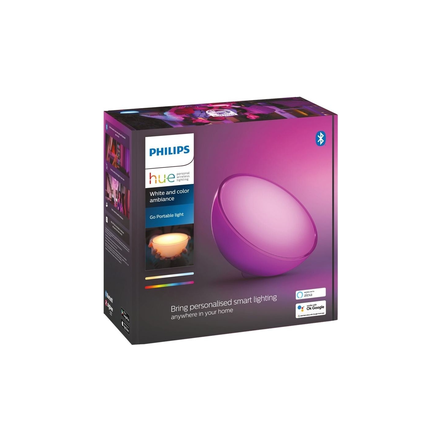 Philips Hue | Hue Go Portable Light | 6 W | White and color ambiance | Zigbee