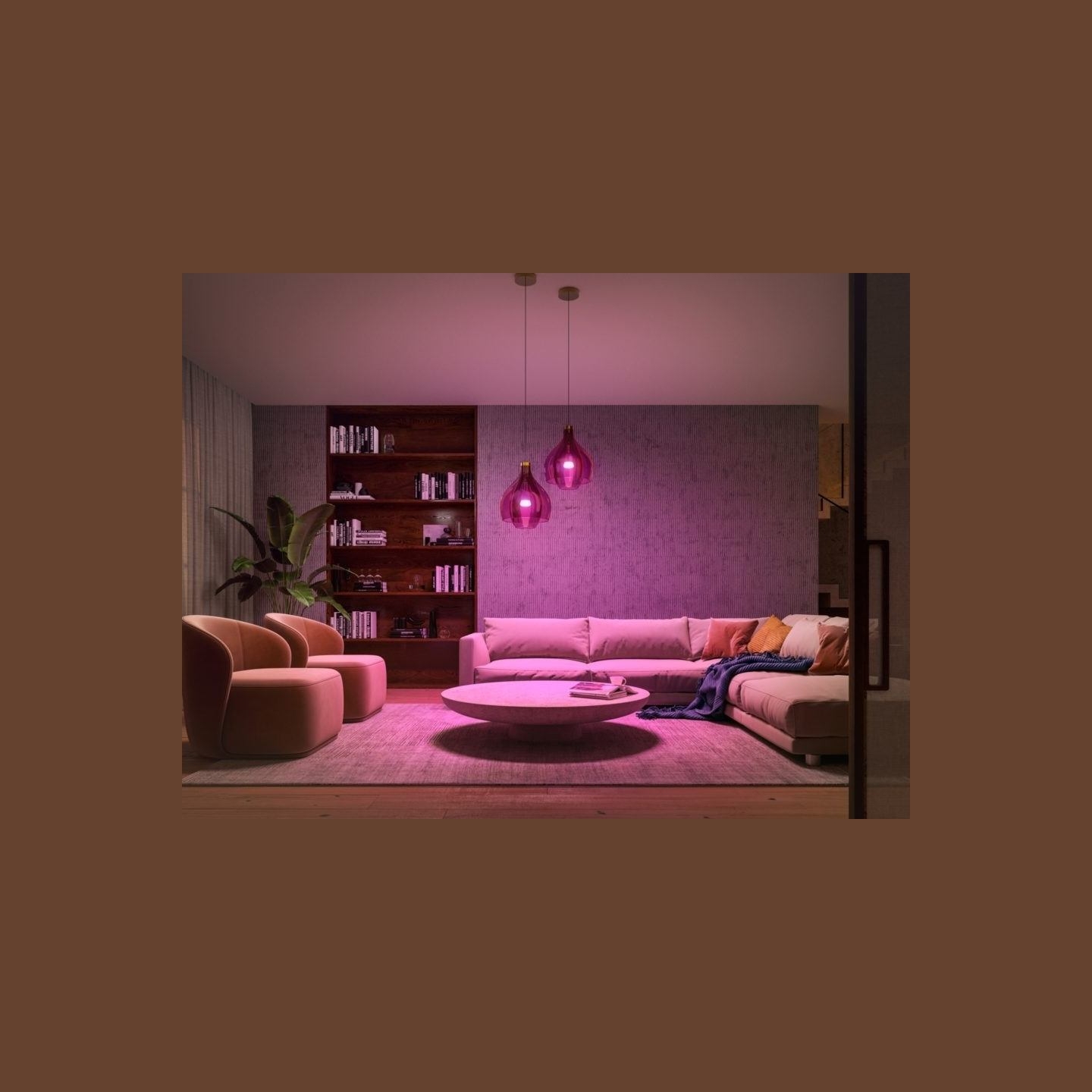 Philips Hue WCA Starter Kit 9W A60 E27, 3pcs, Bridge, Switch | E27 | 9 W | RGBW 2000-6500K | Bluetooth and Zigbee