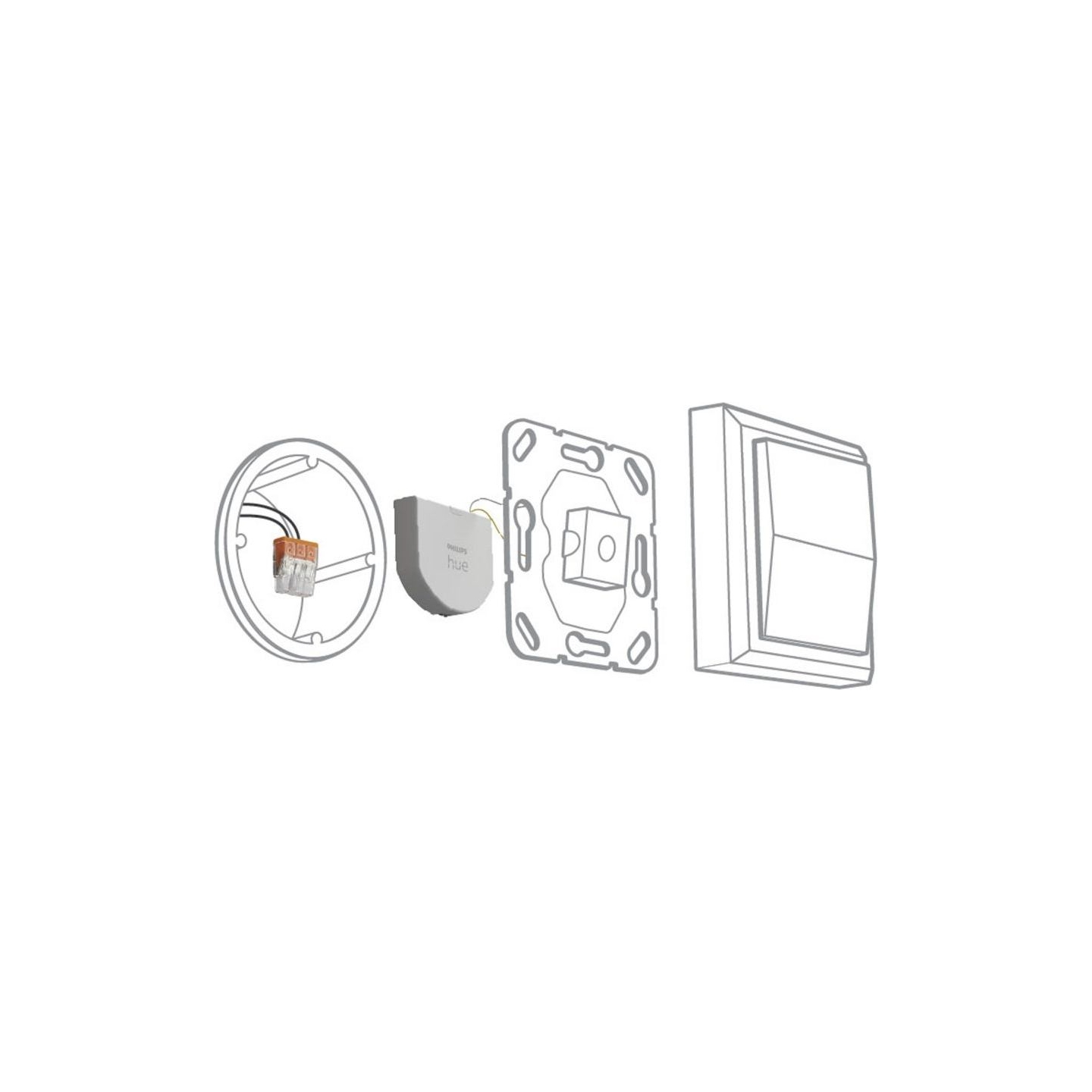 Philips Hue | Hue Wall Switch Module | White