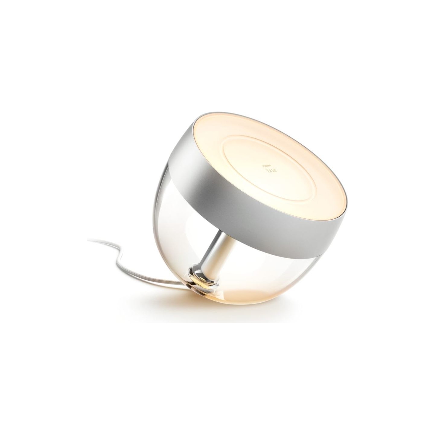 Philips Hue | Hue Iris Portable Lamp, Silver Special Edition | Silver | Portable lamp