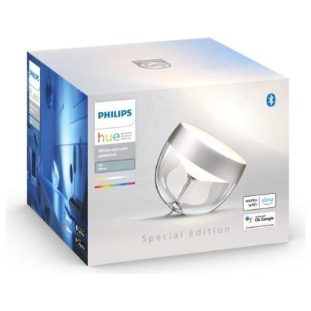 Philips Hue | Hue Iris Portable Lamp, Silver Special Edition | Silver | Portable lamp