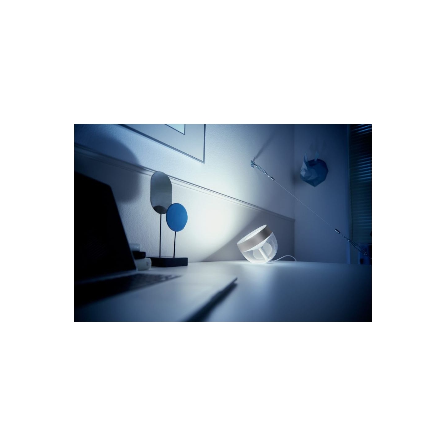 Philips Hue | Hue Iris Portable Lamp, Silver Special Edition | Silver | Portable lamp
