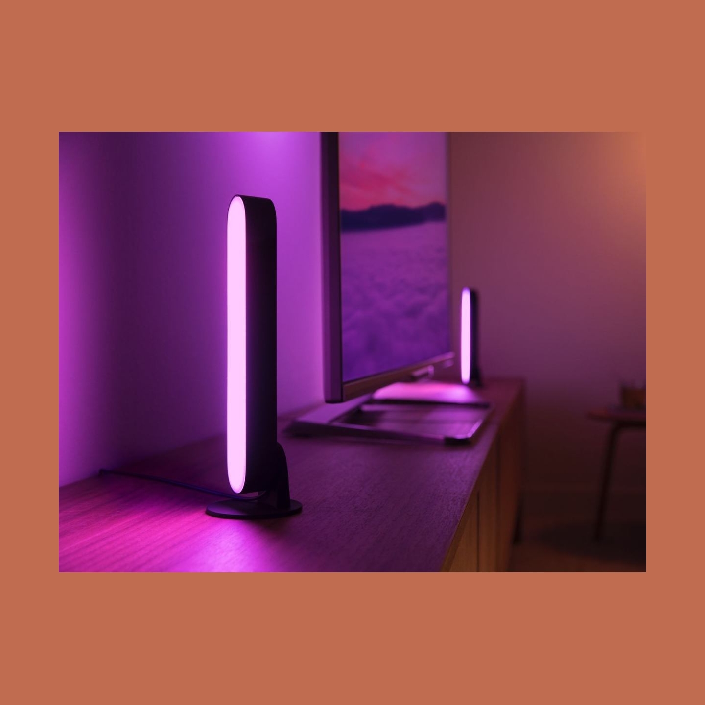 Philips Hue Play WCA Lightbar Base, Black | 42 W | 2000-6500 Hue White Colour Ambiance