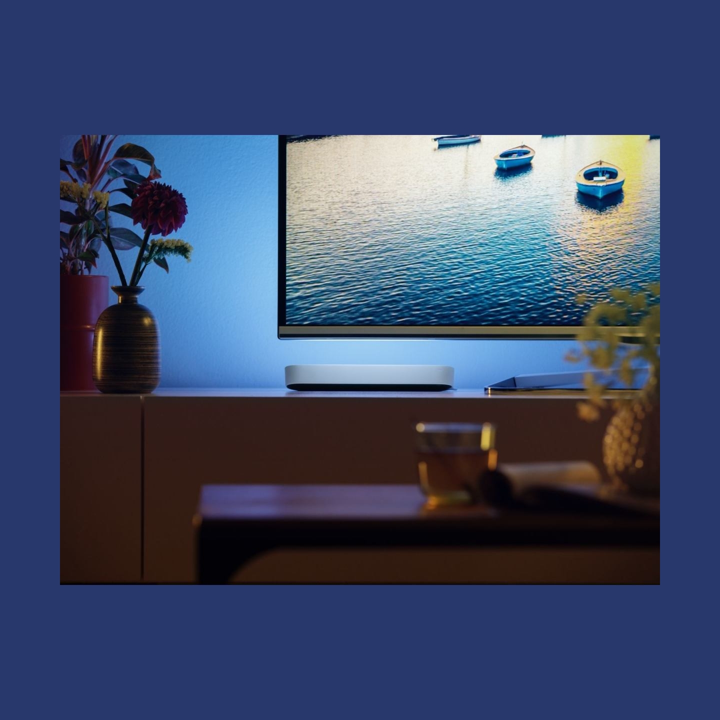 Philips Hue Play WCA Lightbar Base, White | 42 W | 2000-6500 Hue White Colour Ambiance