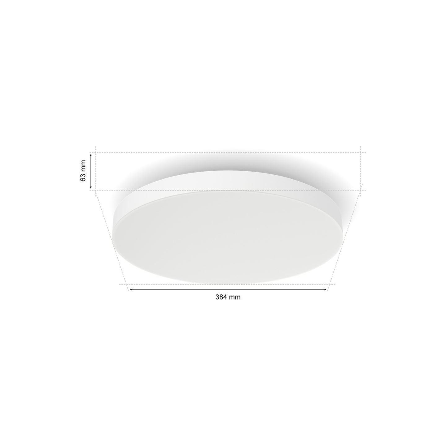 Philips Hue Datura Ceiling Light Small 38.4cm | 48 W