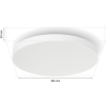 Philips Hue Datura Ceiling Light Small 38.4cm | 48 W