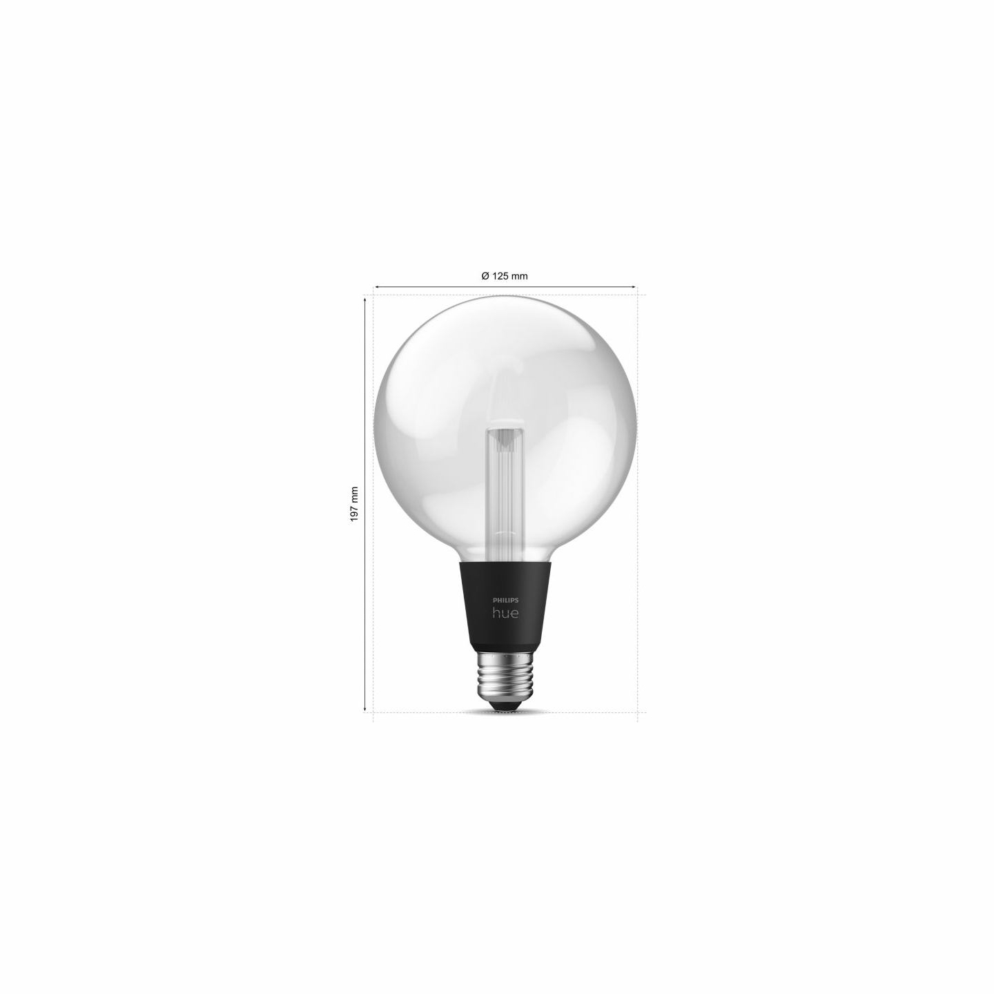 Philips Hue WCA Lightguide G125 | E27 | 6.8 W | White and colour light