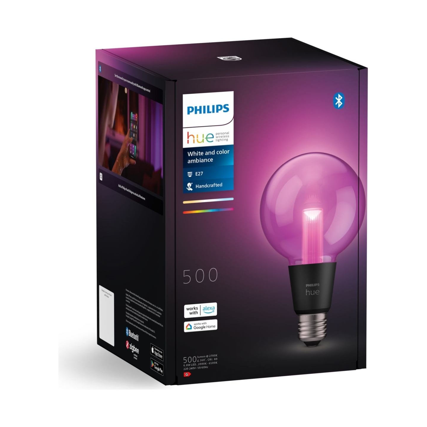 Philips Hue WCA Lightguide G95 | E27 | 6.8 W | White and colour light