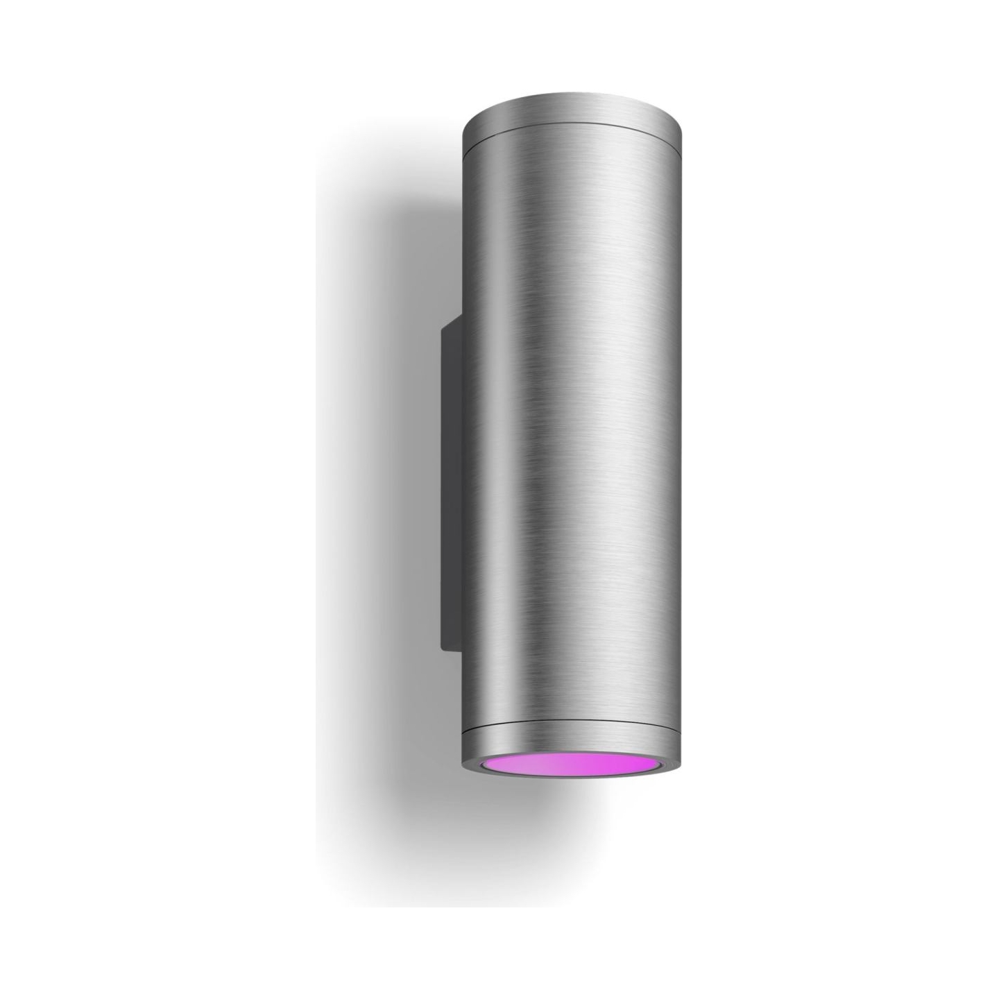 Philips Hue WCA Appear Outdoor Wall Lantern, Inox | 8 W | 2000-6500 Hue White Colour Ambiance